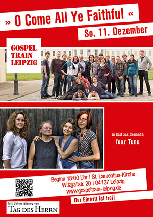 Das Plakat zum Adventskonzert am 11. Dezember 2016 in St. Laurentius