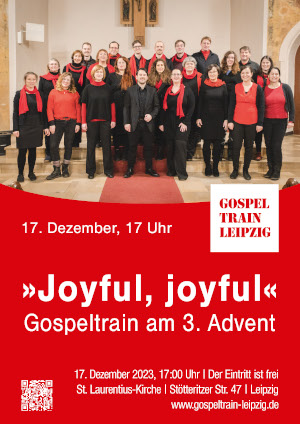 Plakat für das Adventskonzert 2023