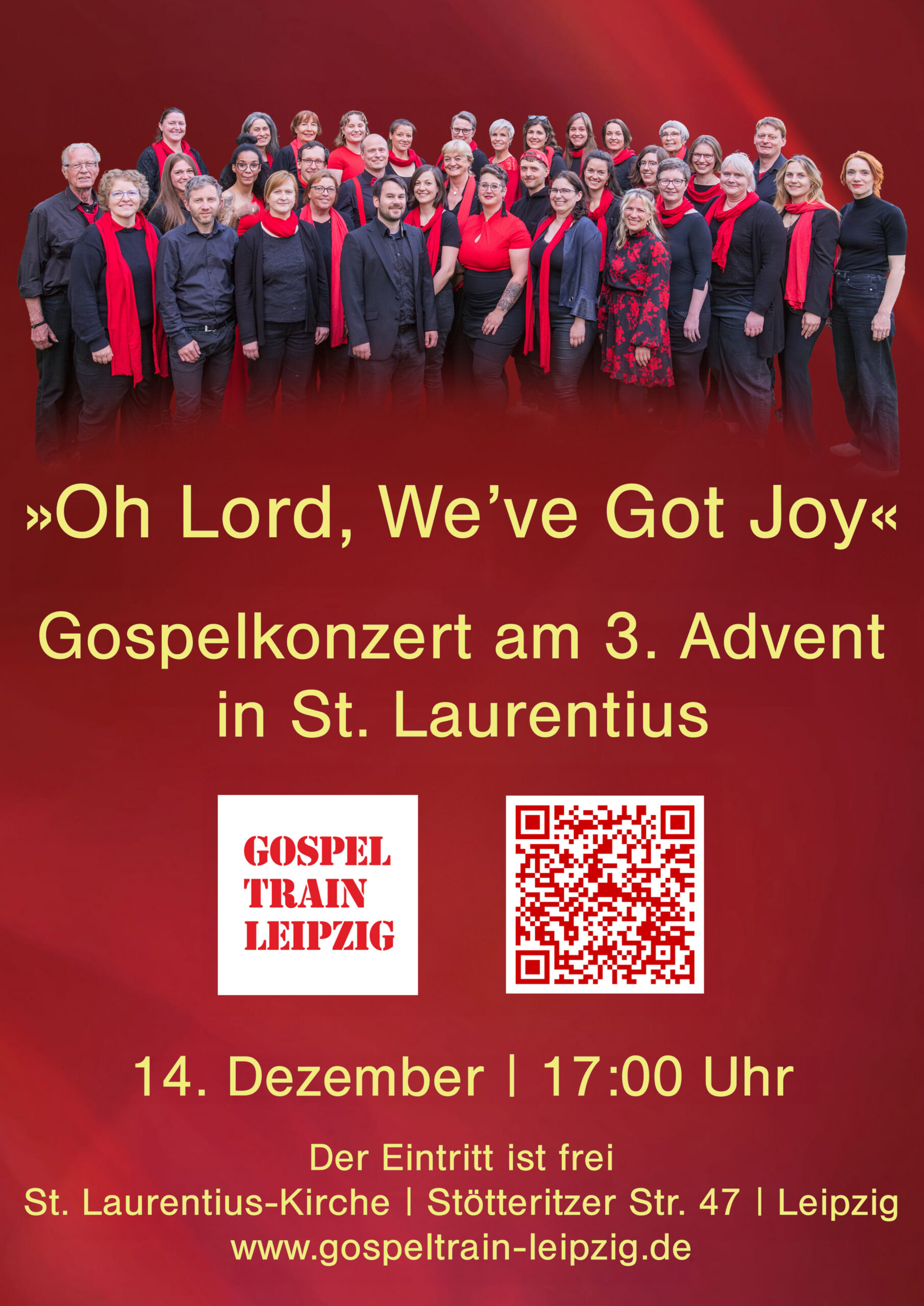 Gospelkonzert am 3. Advent in St. Laurentius