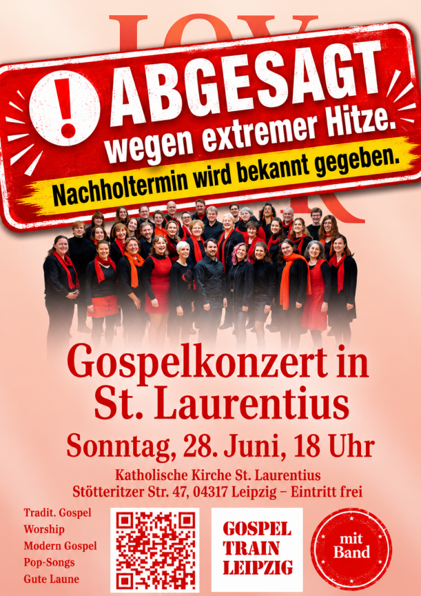 Absage Sommerkonzert am 28. Juni 2026